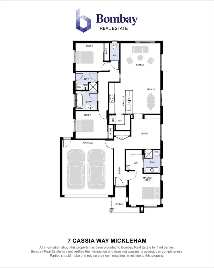 Floorplan of Homely house listing, 7 Cassia Way, Mickleham VIC 3064