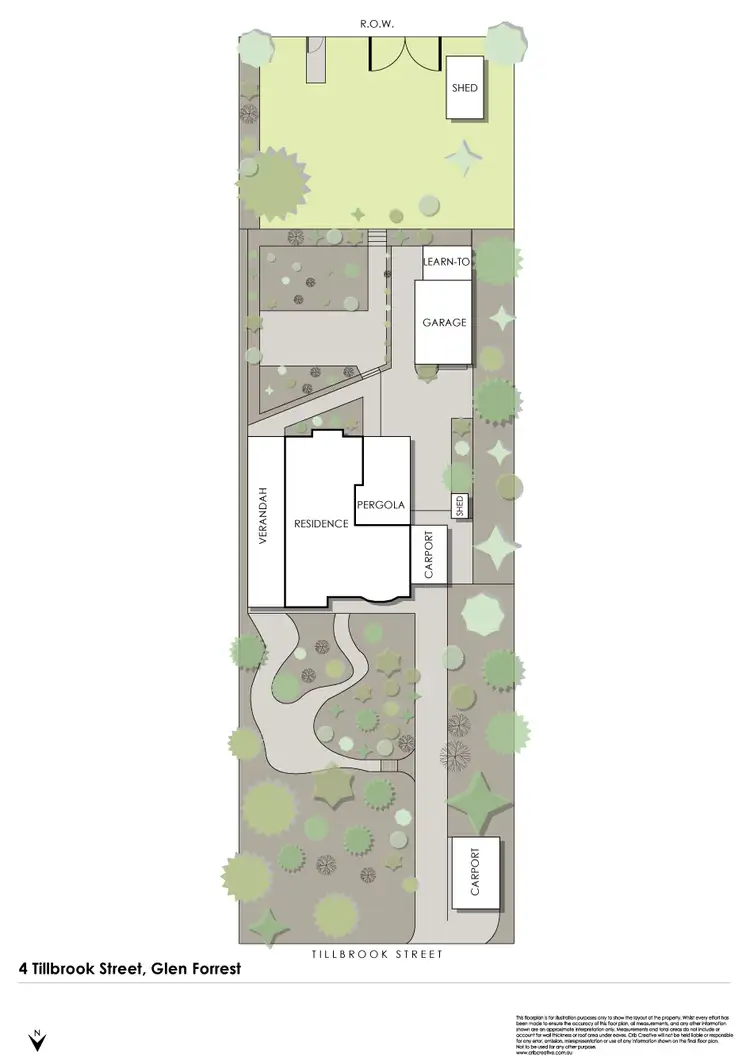 Floorplan of Homely house listing, 4 Tillbrook Street, Glen Forrest WA 6071
