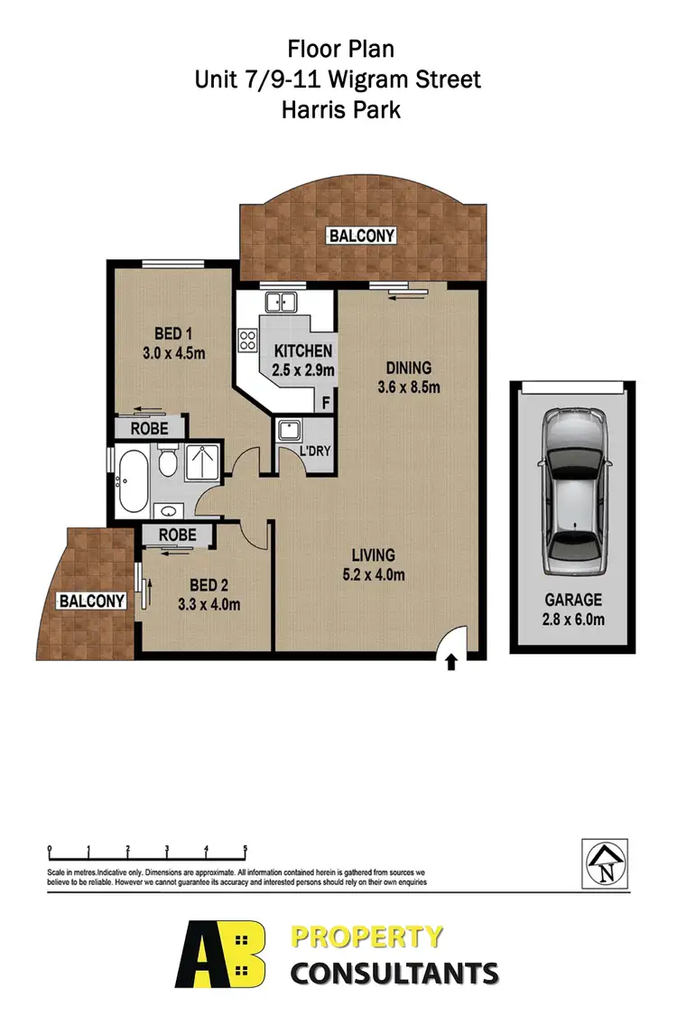 Floorplan of Homely unit listing, 7/9-11 Wigram Street, Harris Park NSW 2150