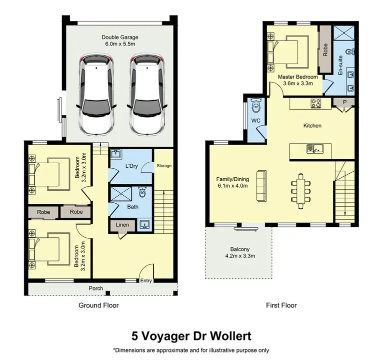 Floorplan of Homely house listing, 5 Voyager Drive, Wollert VIC 3750