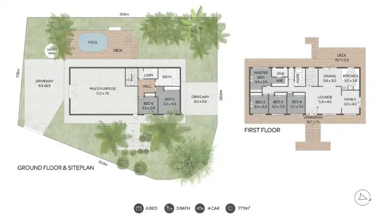 Floorplan of Homely house listing, 36 Pendula Circuit, Forest Lake QLD 4078