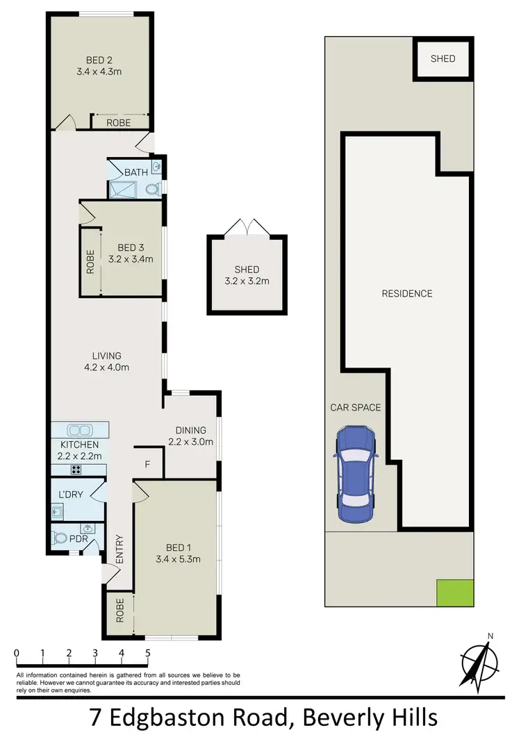 Floorplan of Homely house listing, 7 Edgbaston Road, Beverly Hills NSW 2209