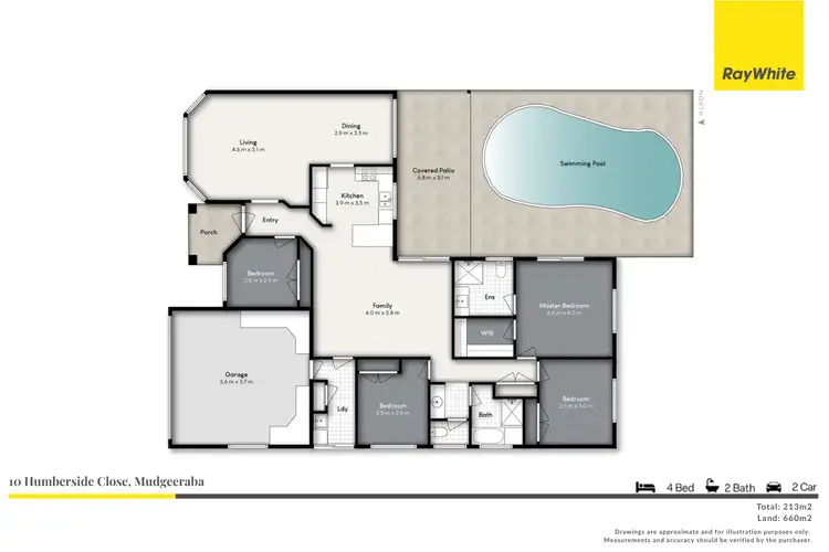 Floorplan of Homely house listing, 10 Humberside Close, Mudgeeraba QLD 4213