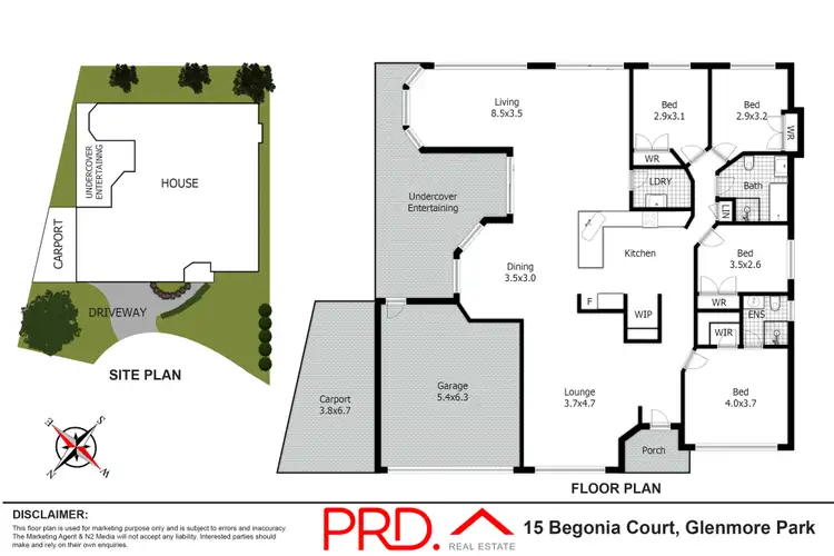 Floorplan of Homely house listing, 15 Begonia Court, Glenmore Park NSW 2745