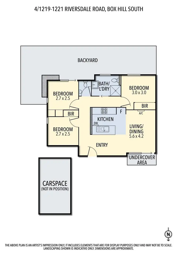 Floorplan of Homely apartment listing, 4/1219-1221 Riversdale Road, Box Hill South VIC 3128