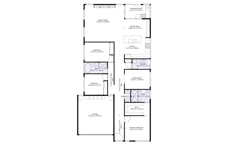 Floorplan of Homely house listing, 322 Highlander Drive, Craigieburn VIC 3064