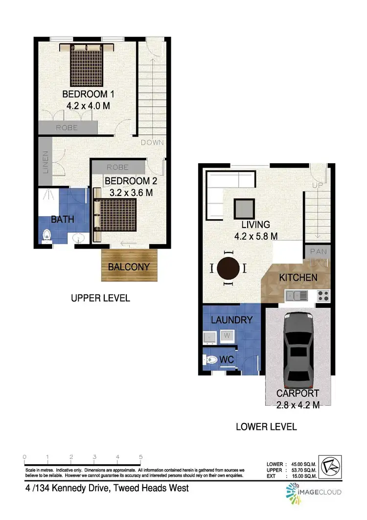 Floorplan of Homely unit listing, 2/134 Kennedy Drive, Tweed Heads West NSW 2485
