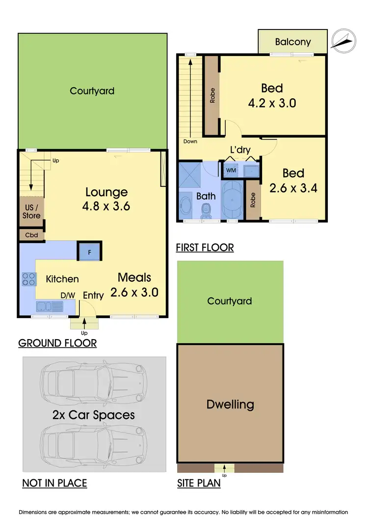 Floorplan of Homely unit listing, 2/30 Kelly Street, Chadstone VIC 3148