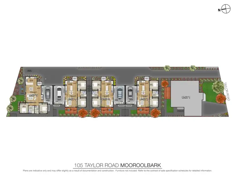 Floorplan of Homely other listing, 3,4,5/105 Taylor Road, Mooroolbark VIC 3138