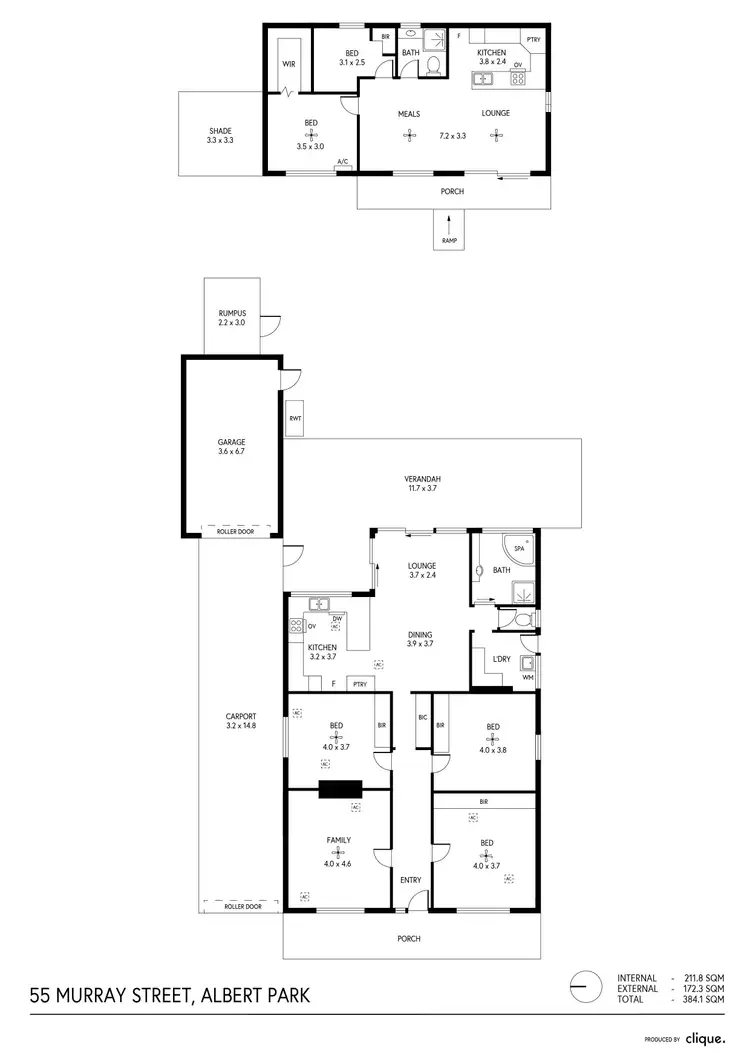 Floorplan of Homely house listing, 55 Murray Street, Albert Park SA 5014