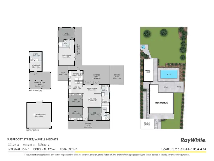 Floorplan of Homely house listing, 9 Jeffcott Street, Wavell Heights QLD 4012