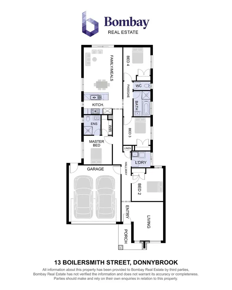 Floorplan of Homely house listing, 13 Boilersmith Street, Donnybrook VIC 3064