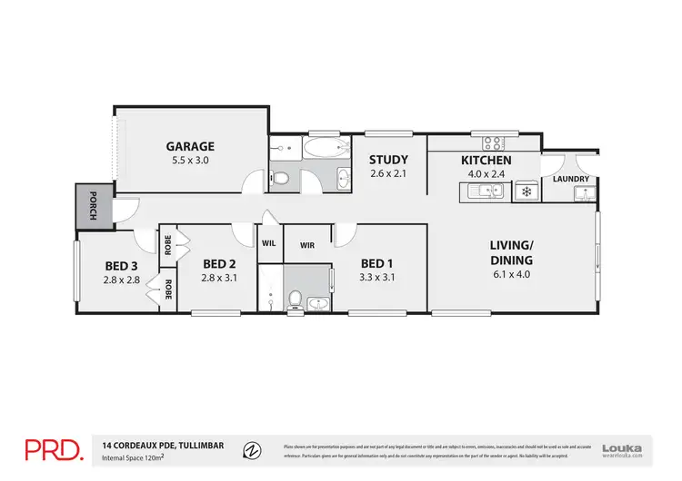Floorplan of Homely house listing, 14 Cordeaux Parade, Tullimbar NSW 2527