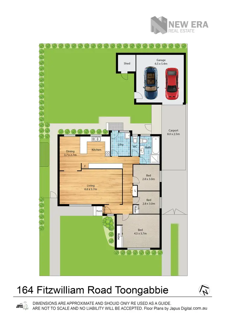 Floorplan of Homely house listing, 164 Fitzwilliam Road, Toongabbie NSW 2146