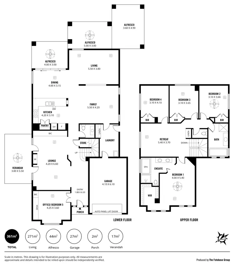 Floorplan of Homely house listing, 2 The Walk, Coromandel Valley SA 5051