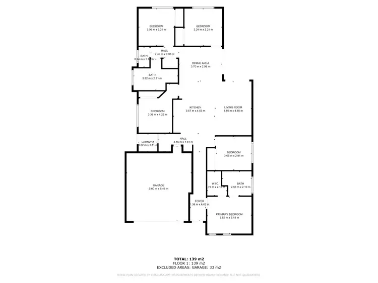 Floorplan of Homely house listing, 23 Seagull Boulevard, Kirkwood QLD 4680