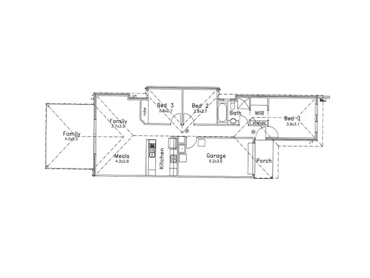 Floorplan of Homely house listing, 8A Golfers Ave, Seaton SA 5023