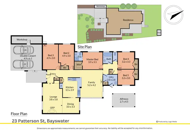 Floorplan of Homely house listing, 23 Patterson Street, Bayswater VIC 3153