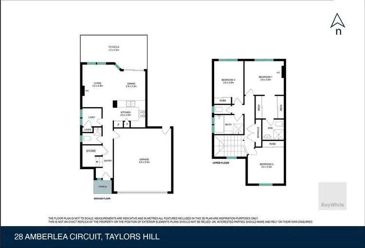 Floorplan of Homely house listing, 28 Amberlea Circuit, Taylors Hill VIC 3037