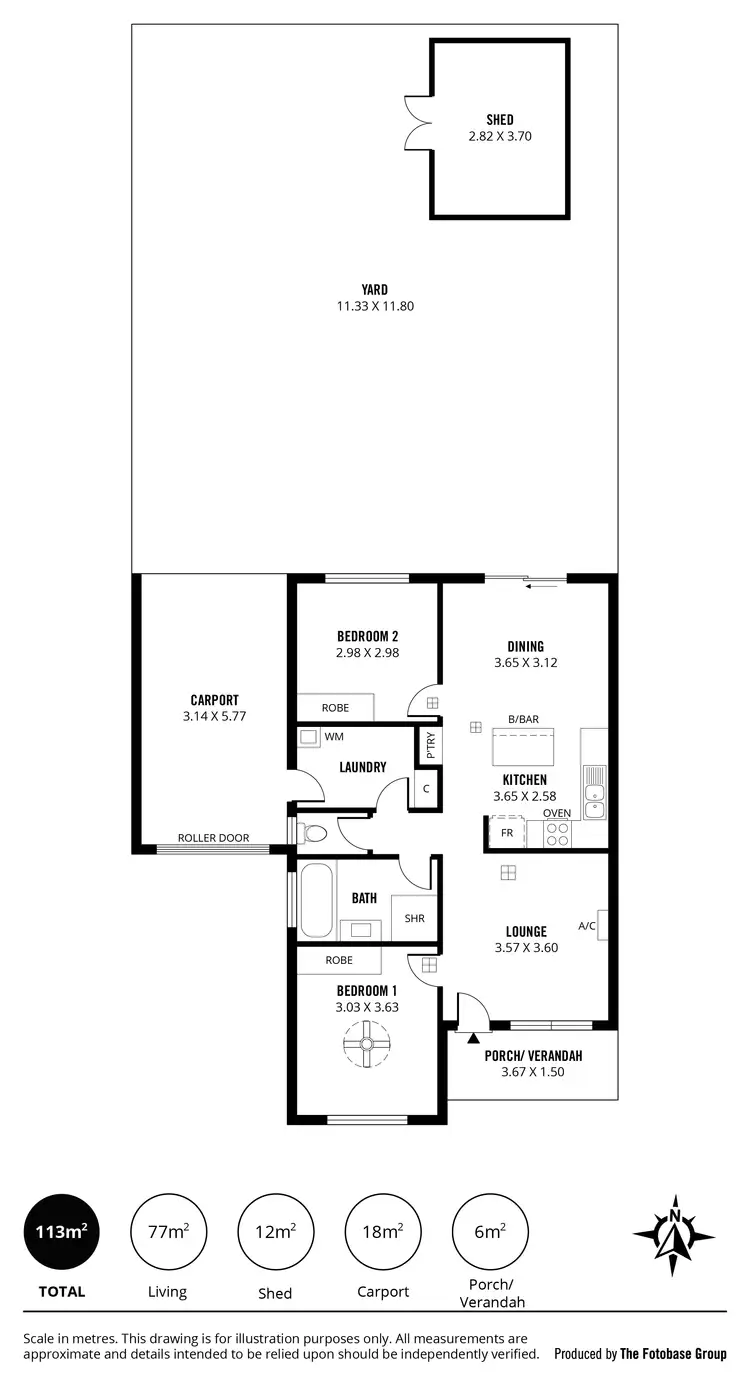 Floorplan of Homely house listing, 4/29 Candy Road, O'halloran Hill SA 5158