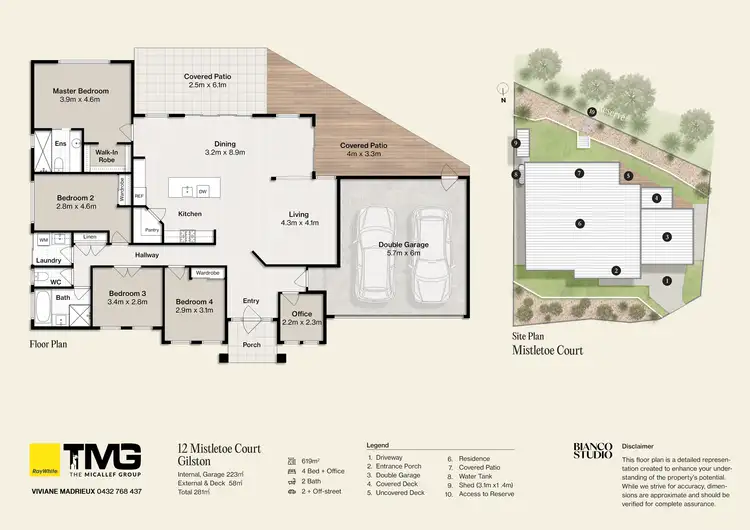 Floorplan of Homely house listing, 12 Mistletoe Court, Gilston QLD 4211