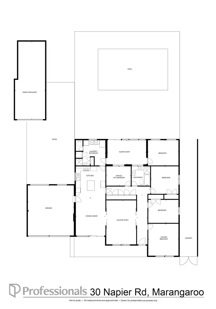 Floorplan of Homely house listing, 30 Napier Road, Marangaroo WA 6064