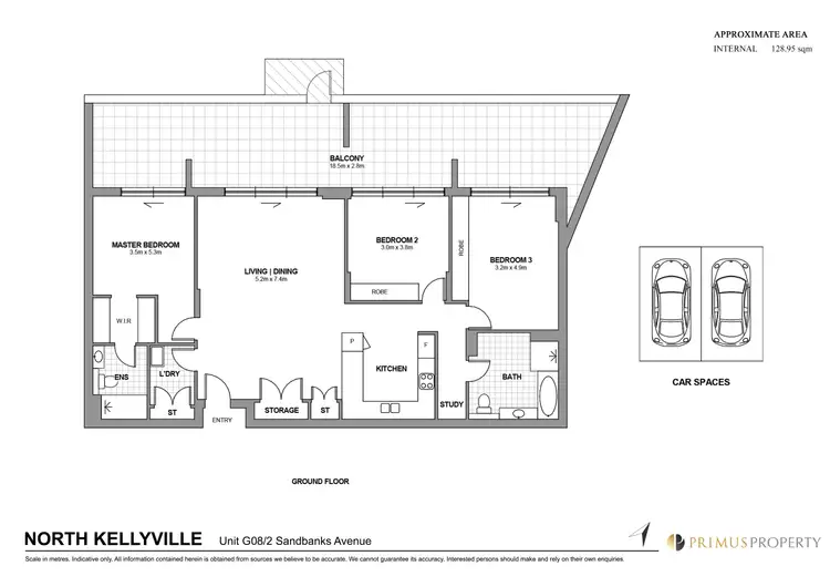 Floorplan of Homely unit listing, G02/2 Sandbanks Avenue, North Kellyville NSW 2155