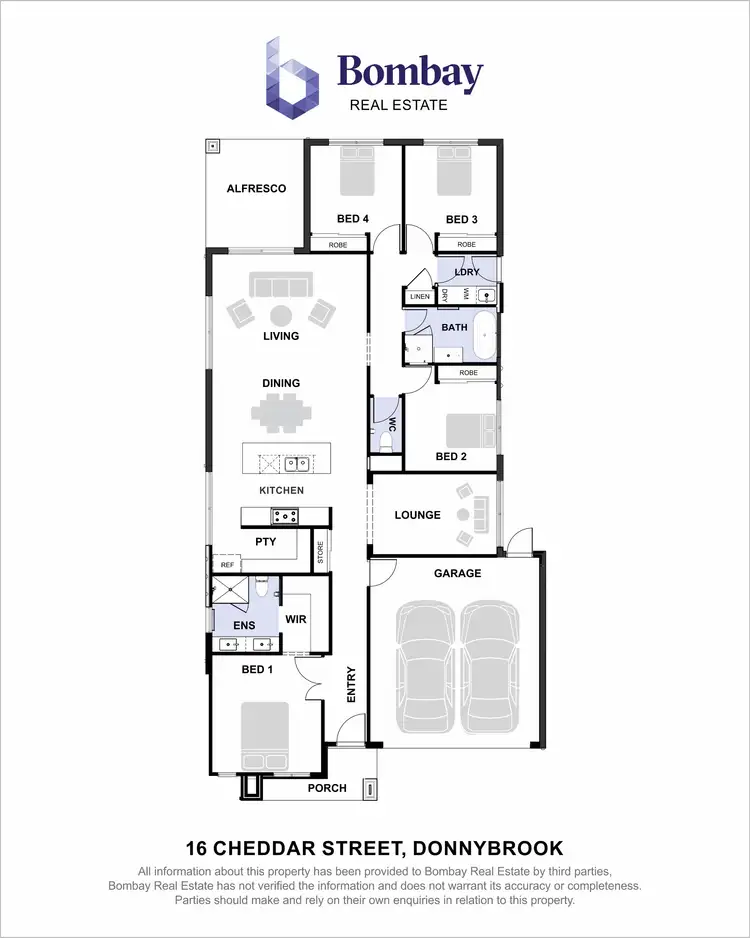 Floorplan of Homely house listing, 16 Cheddar Street, Donnybrook VIC 3064