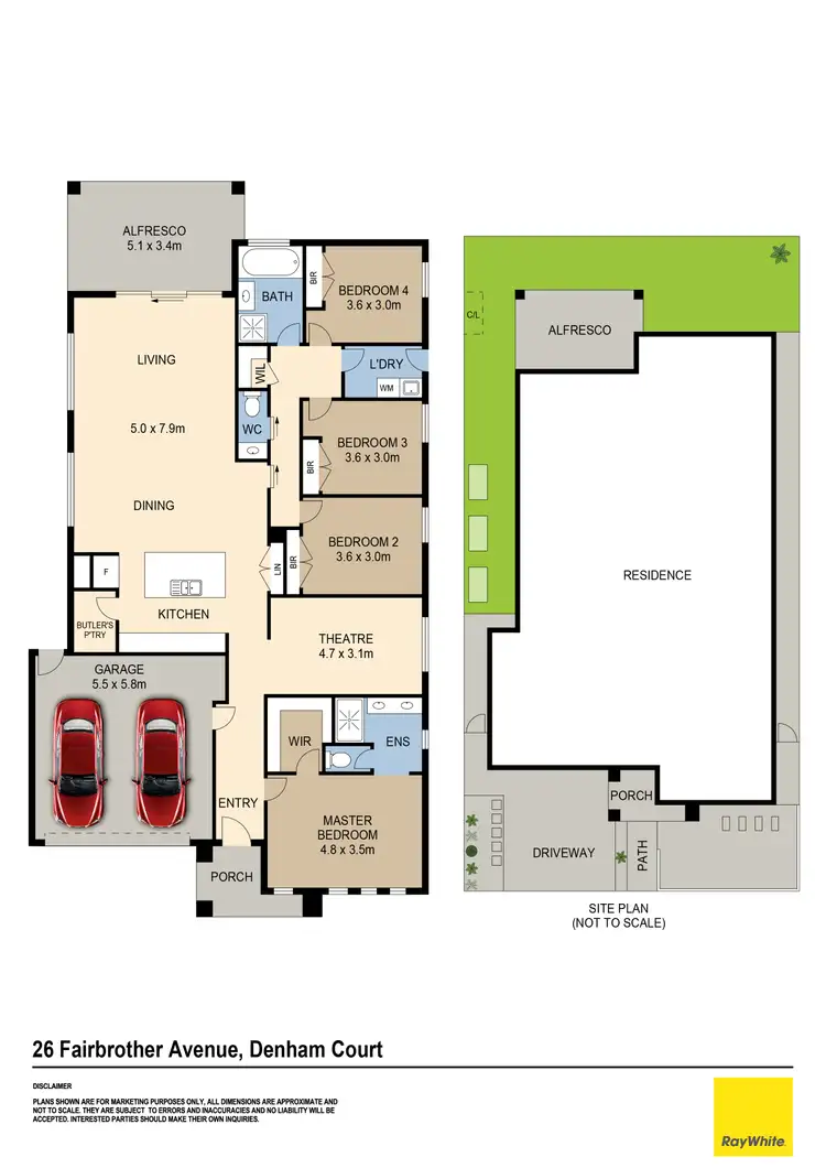 Floorplan of Homely house listing, 26 Fairbrother Avenue, Denham Court NSW 2565