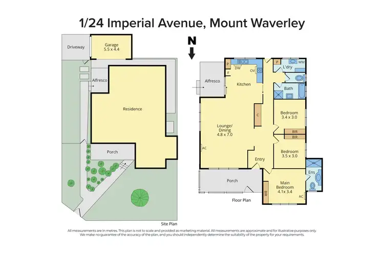 Floorplan of Homely house listing, 1/24 Imperial Avenue, Mount Waverley VIC 3149