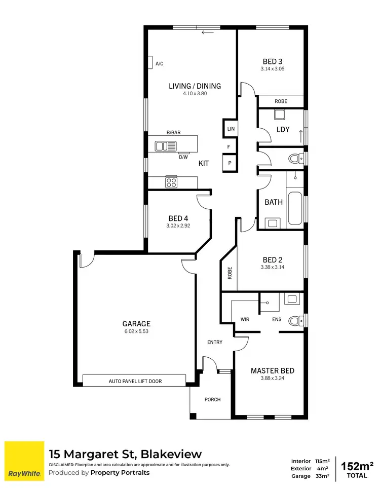 Floorplan of Homely house listing, 15 Margaret Street, Blakeview SA 5114