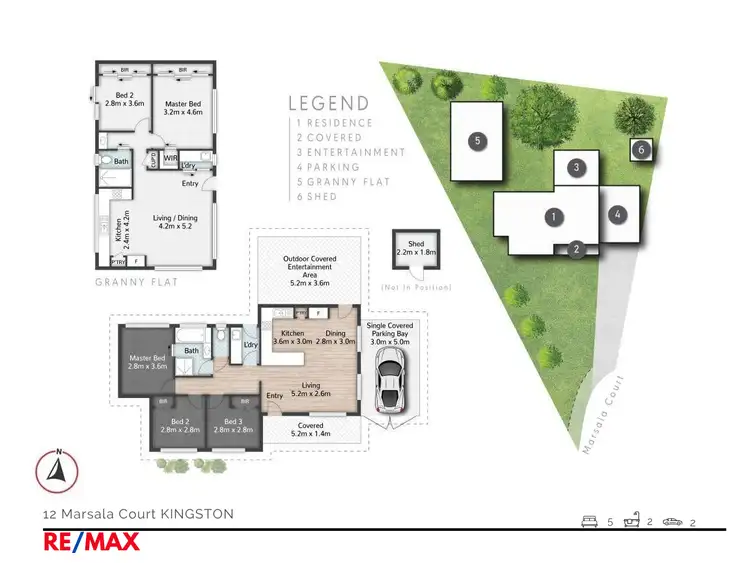 Floorplan of Homely house listing, 12 Marsala Court, Kingston QLD 4114