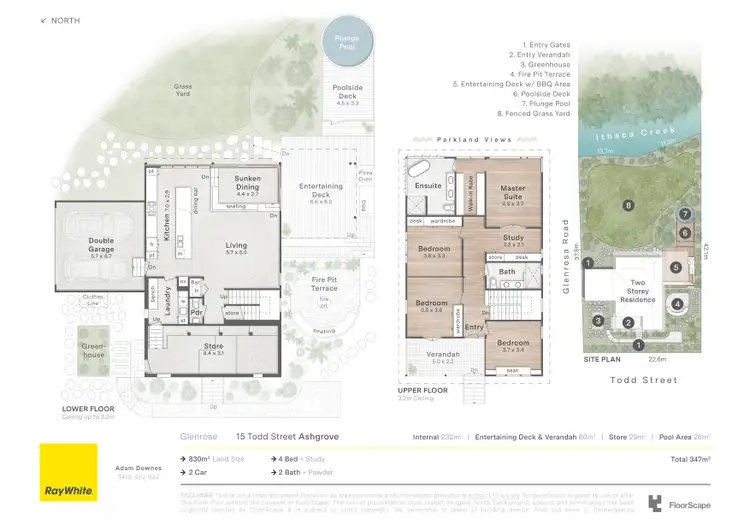 Floorplan of Homely house listing, 15 Todd Street, Ashgrove QLD 4060