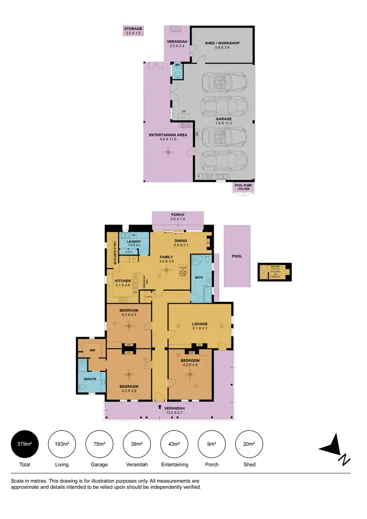 Floorplan of Homely house listing, 70 Harvey Street East, Woodville Park SA 5011