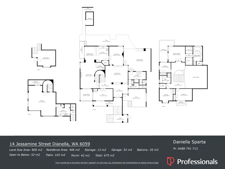 Floorplan of Homely house listing, 14 Jessamine Street, Dianella WA 6059