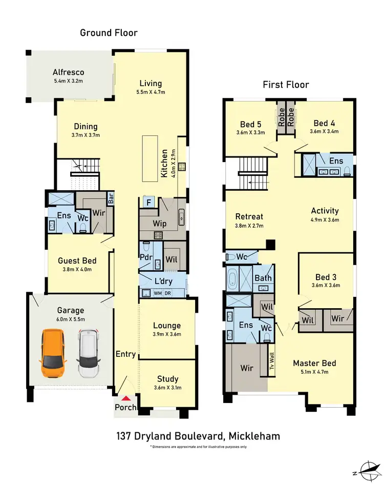 Floorplan of Homely house listing, 133 Dryland Boulevard, Mickleham VIC 3064