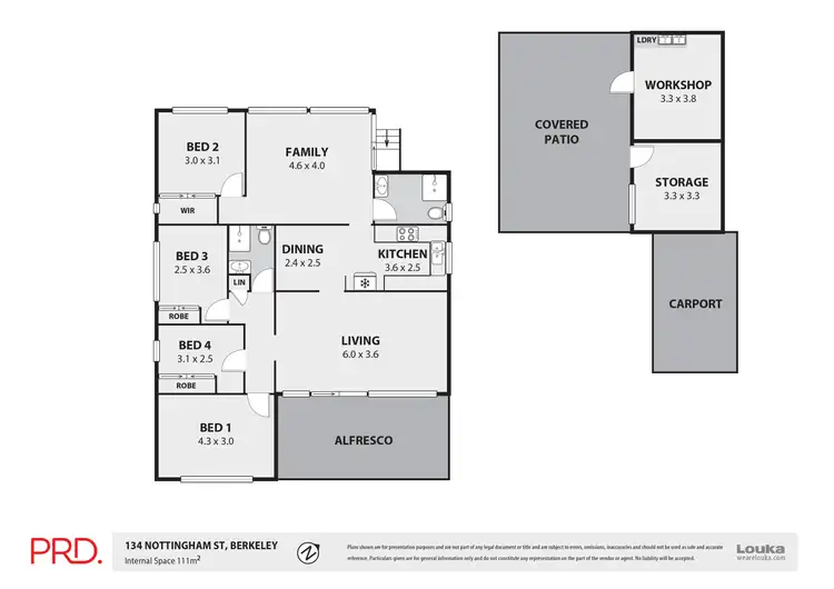 Floorplan of Homely house listing, 134 Nottingham Street, Berkeley NSW 2506