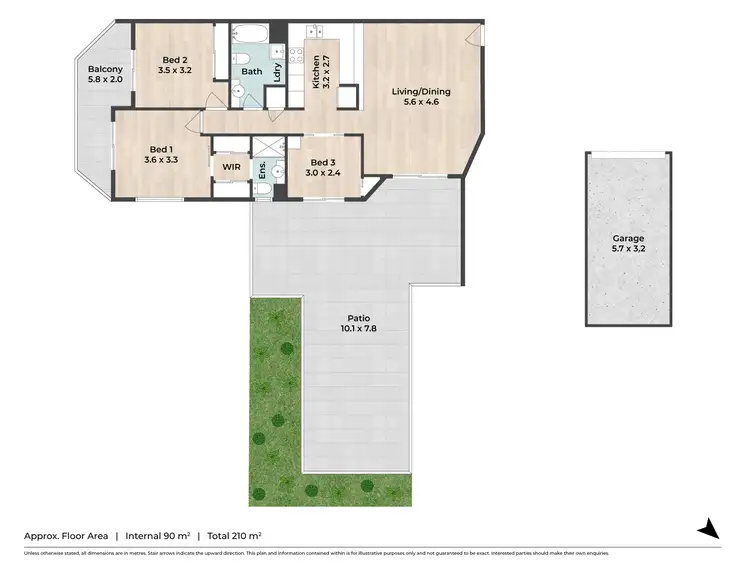 Floorplan of Homely apartment listing, 4/234 Shafston Avenue, Kangaroo Point QLD 4169