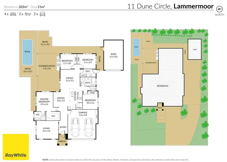 Floorplan of Homely house listing, 11 Dune Circle, Lammermoor QLD 4703