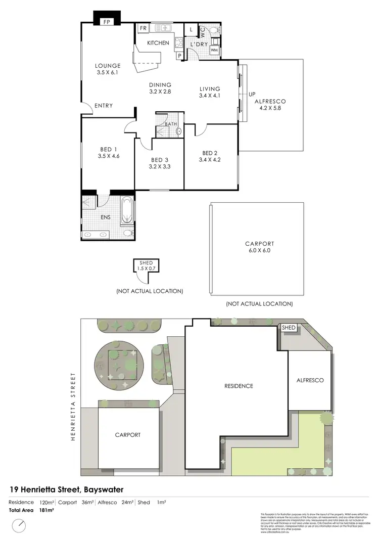 Floorplan of Homely house listing, 19 Henrietta Street, Bayswater WA 6053