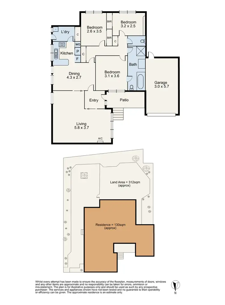 Floorplan of Homely unit listing, 3/439-441 Canterbury Road, Vermont VIC 3133