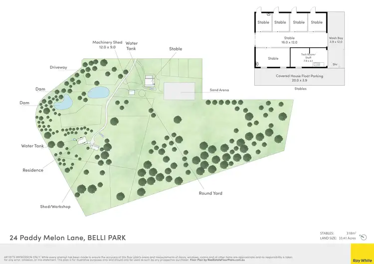 Floorplan of Homely house listing, 24 Paddy Melon Lane, Belli Park QLD 4562