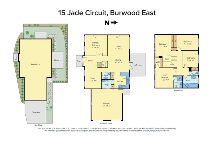 Floorplan of Homely house listing, 15 Jade Circuit, Burwood East VIC 3151
