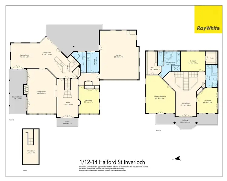 Floorplan of Homely house listing, 1/12-14 Halford Street, Inverloch VIC 3996