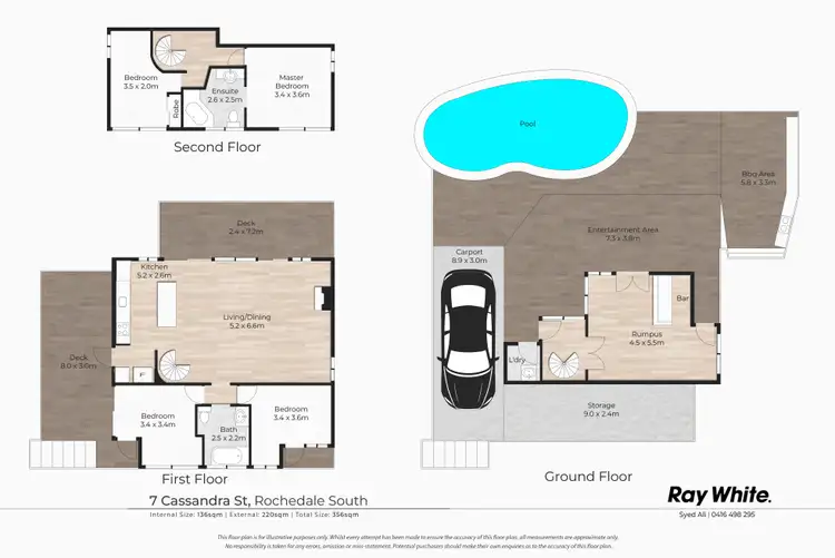 Floorplan of Homely house listing, 7 Cassandra Street, Rochedale South QLD 4123