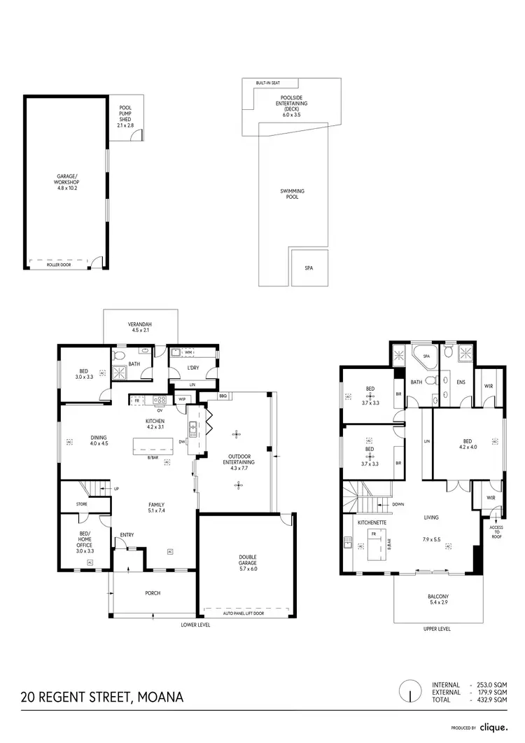 Floorplan of Homely house listing, 20 Regent Street, Moana SA 5169