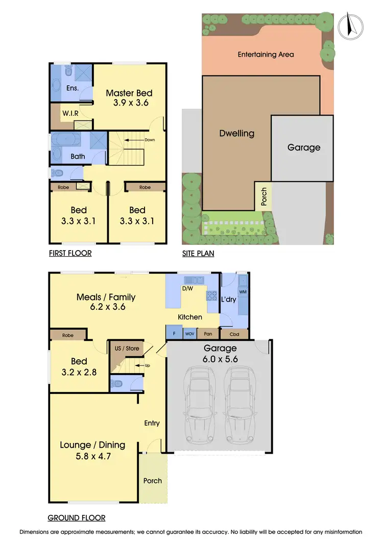 Floorplan of Homely house listing, 9B Hourigan Avenue, Clayton VIC 3168