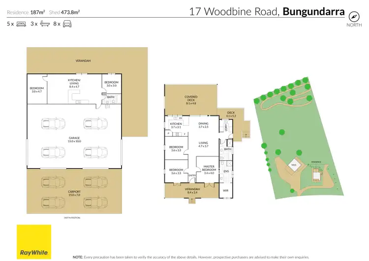 Floorplan of Homely other listing, 17 Woodbine Road, Bungundarra QLD 4703