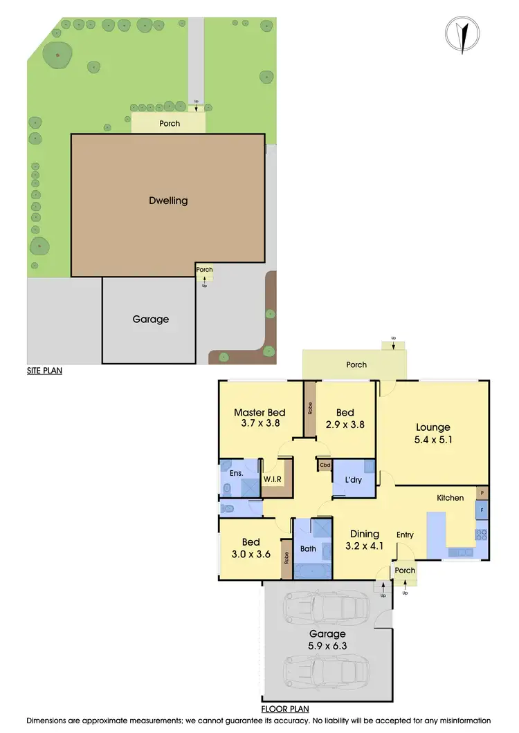 Floorplan of Homely house listing, 1/59 Manton Road, Clayton VIC 3168