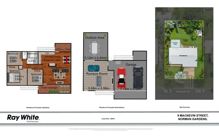 Floorplan of Homely house listing, 9 Macnevin Street, Norman Gardens QLD 4701